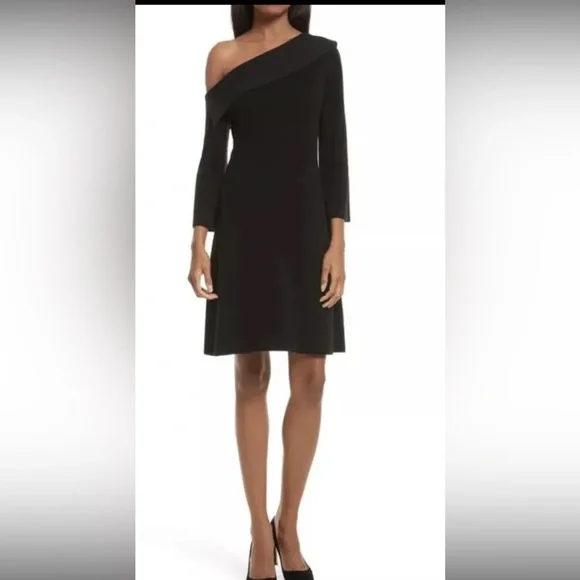 Theory | Dresses | Theory Foldover Dres Prosecco One Shoulder Black Size L 395 | Poshmark Theory | Dresses | Theory Foldover Dres Prosecco One Shoulder Black Size L 395 | Poshmark